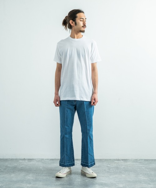 HANES(ヘインズ)の「Hanes ヘインズ 3枚組 アカラベルクルーネック VネックTシャツ HM2135G HM2145K(Tシャツ/カットソー・メンズ・ホワイト系その他/ホワイト・X-LARGE/SMALL/M/XL/S/L/LARGE/MEDIUM)」の15枚目の写真