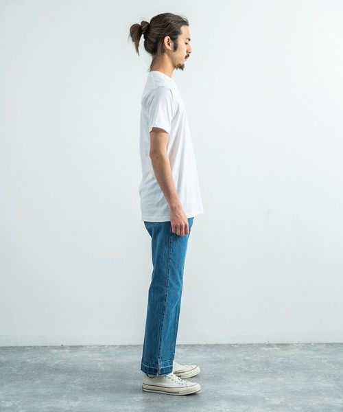 HANES(ヘインズ)の「Hanes ヘインズ 3枚組 アカラベルクルーネック VネックTシャツ HM2135G HM2145K(Tシャツ/カットソー・メンズ・ホワイト系その他/ホワイト・X-LARGE/SMALL/M/XL/S/L/LARGE/MEDIUM)」の18枚目の写真