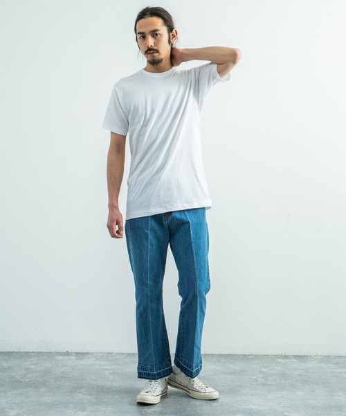 HANES(ヘインズ)の「Hanes ヘインズ 3枚組 アカラベルクルーネック VネックTシャツ HM2135G HM2145K(Tシャツ/カットソー・メンズ・ホワイト系その他/ホワイト・X-LARGE/SMALL/M/XL/S/L/LARGE/MEDIUM)」の16枚目の写真
