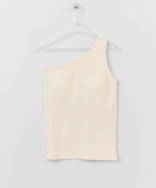 LAATO(ラート)の「CUP IN ONE SHOULDER TANK(その他アンダーウェア/インナー・レディース・チャコールグレー/ブラック/ベージュ/ブラウン/オフホワイト・FREE)」の21枚目の写真