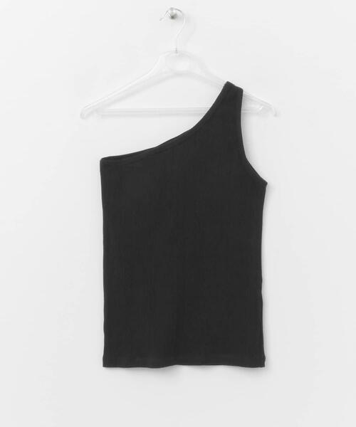 LAATO(ラート)の「CUP IN ONE SHOULDER TANK(その他アンダーウェア/インナー・レディース・チャコールグレー/ブラック/ベージュ/ブラウン/オフホワイト・FREE)」の17枚目の写真