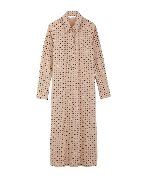 ROPE'（ロペ）の「オーガニックコットンジャージィ シャツドレス（ワンピース）」 WEAR