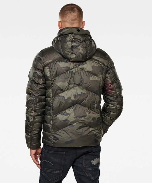 G-STAR（ジースター）の「Whistler Hooded Puffer Jacket（ダウンジャケット/コート・メンズ・カモフラージュ・SMALL/MEDIUM/X-SMALL/XX-SMALL/LARGE）」の3枚目の写真