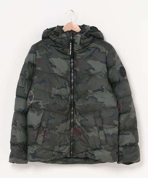G-STAR（ジースター）の「Whistler Hooded Puffer Jacket（ダウンジャケット/コート・メンズ・カモフラージュ・SMALL/MEDIUM/X-SMALL/XX-SMALL/LARGE）」の7枚目の写真