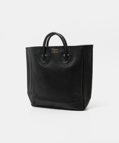 YOUNG&OLSEN The DRYGOODS STORE(ヤングアンドオルセン)の「YOUNG&OLSEN EMBOSSED LEATHER TOTE M(トートバッグ)」|ブラック