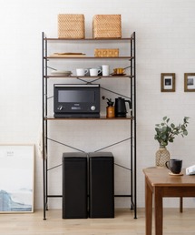 東京家具（トウキョウカグ）の「【HEIM】キッチンごみ箱上ラック90㎝（収納グッズ）」
