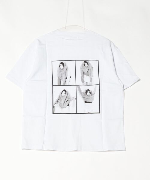 B'2nd(ビーセカンド)の「【WEB 限定】【SUNNYxUNCUT BOUND The Standard】フォトプリント クルーネックTシャツ【snyubs】(Tシャツ/カットソー・レディース・ホワイト/ブラック・MEDIUM/LARGE)」の3枚目の写真