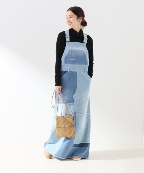 セール パッチワークデニムオーバーオールスカート ワンピース Framework フレームワーク のファッション通販 Zozotown