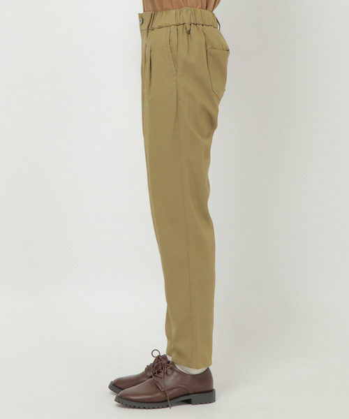 LBC(エルビーシー)の「rakunukuカラージップレスパンツ2(その他パンツ・レディース・ベージュ/ブラック/オリーブ・S/M/L)」の9枚目の写真
