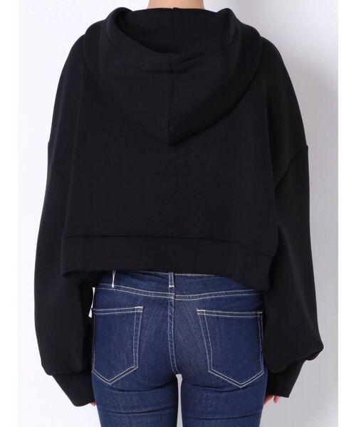 GYDA（ジェイダ）の「ポンチショートパーカー（パーカー・レディース・ブラック/オフホワイト/ベージュ・FREE）」の19枚目の写真