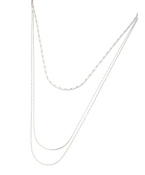 AMERICAN HOLIC（アメリカンホリック）の「チェーンMIX3連ネックレス ＊（ネックレス・レディース・シルバー/ゴールド・FREE）」の6枚目の写真