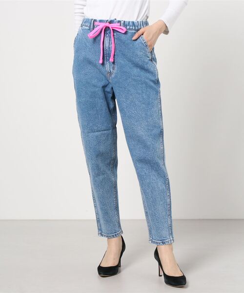 EDWIN(エドウィン)の「EDWIN/エドウィン ロンパン ME3077-96(その他パンツ・レディース・ブルー・L/M)」の1枚目の写真