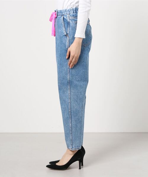 EDWIN(エドウィン)の「EDWIN/エドウィン ロンパン ME3077-96(その他パンツ・レディース・ブルー・L/M)」の2枚目の写真