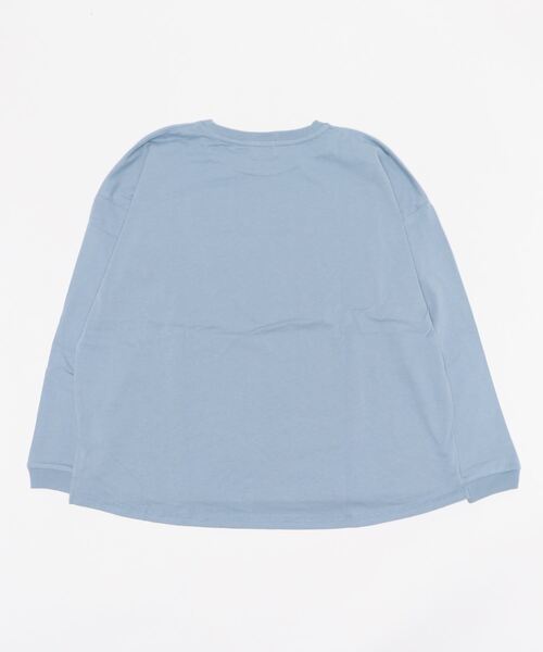 LOWRYS FARM(ローリーズファーム)の「monmimiコラボロンT 934527(Tシャツ/カットソー・キッズ・チャコールグレー/ブルー/アイボリー・35/34/31/32/33)」の19枚目の写真