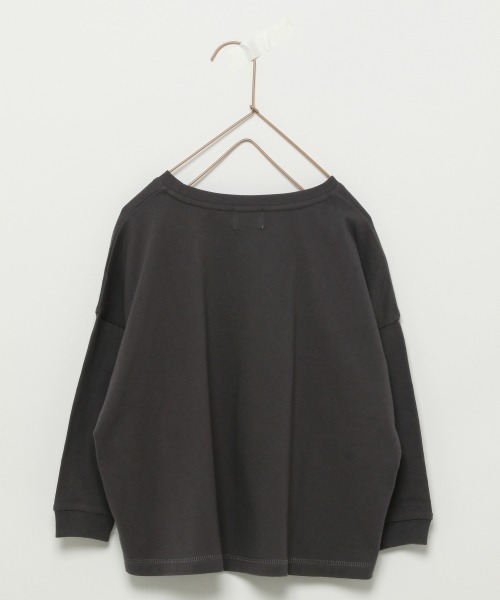 LOWRYS FARM(ローリーズファーム)の「monmimiコラボロンT 934527(Tシャツ/カットソー・キッズ・チャコールグレー/ブルー/アイボリー・35/34/31/32/33)」の10枚目の写真