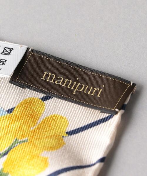manipuri(マニプリ)の「manipuri スカーフ65(バンダナ/スカーフ・レディース・ライトピンク/オレンジ/クリーム/ターコイズブルー・FREE)」の7枚目の写真