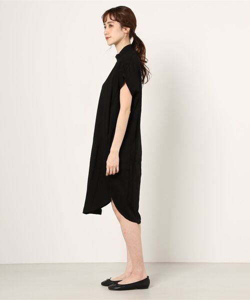 ANREALAGE（アンリアレイジ）の「ANREALAGE(アンリアレイジ) ハイネックワンピース（ワンピース・レディース・ブラック/グレー・36/38）」の3枚目の写真