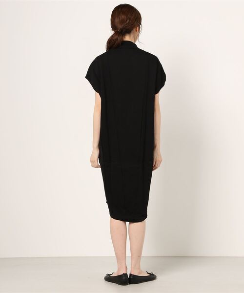 ANREALAGE（アンリアレイジ）の「ANREALAGE(アンリアレイジ) ハイネックワンピース（ワンピース・レディース・ブラック/グレー・36/38）」の4枚目の写真