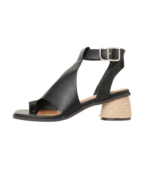 Ungrid（アングリッド）の「ジュートヒールサンダル（サンダル・レディース・ブラック/ブラウン・S/M/L）」の18枚目の写真