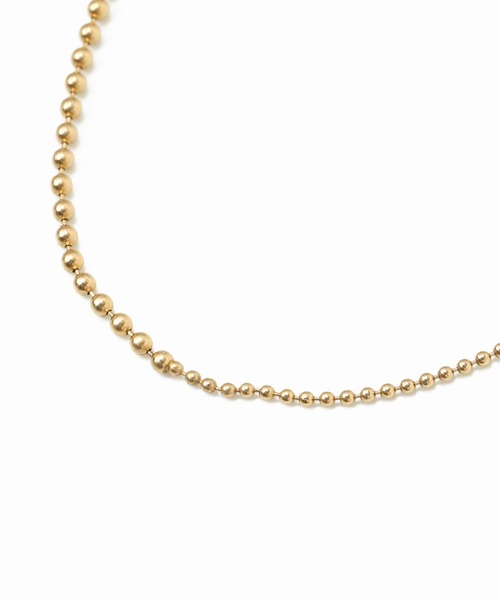 plage（プラージュ）の「【Gabriela Artigas/ガブリエル アルティガス】SOFT BALL CHAIN ネックレス◆（ネックレス・レディース・ゴールド・FREE）」の9枚目の写真