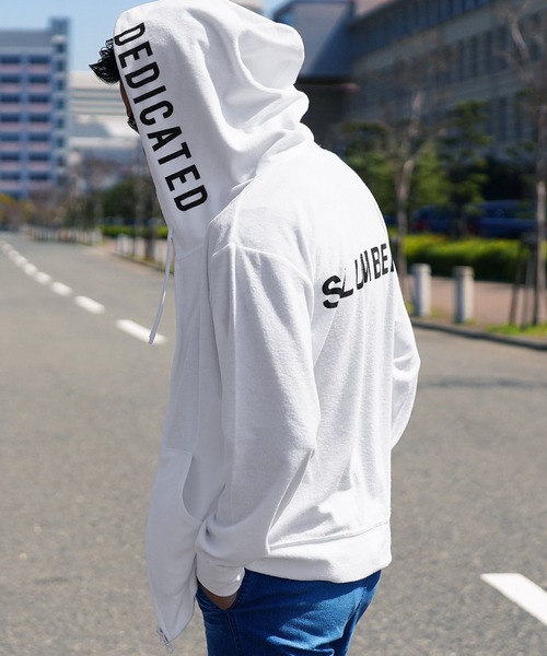 jiggys shop（ジギーズショップ）の「接触冷感 UVカット サマーパイル  ジップアップパーカー フーディー（パーカー・メンズ・グレイッシュベージュ/ブルー系その他2/ネイビー/ホワイト系その他/ブラック系その他/ホワイト/ホワイト系その他2/インディゴブルー/ブルー系その他/ブラック/ホワイト系その他3/ブラック系その他3/ブルー系その他3/ホワイト系その他4/ブラック系その他4/グレー系その他/イエロー/ブラック系その他5/ピンク系その他/ブルー系その他4・LARGE/MEDIUM/X-LARGE）」の5枚目の写真