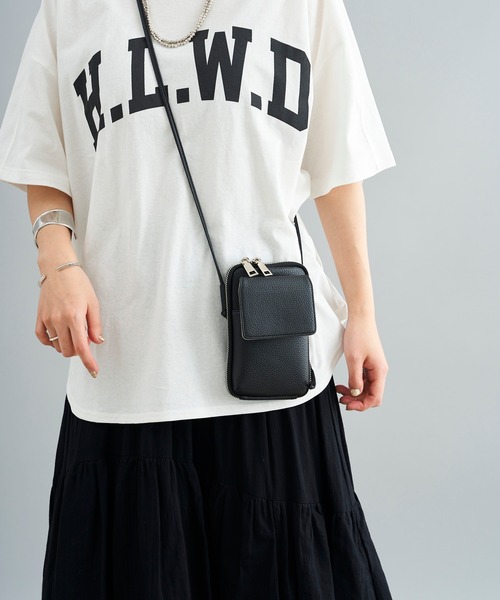 DouDou（ドゥドゥ）の「機能ミニポシェット（トートバッグ・レディース・ブラック/ブラウン/ライトベージュ・FREE）」の13枚目の写真