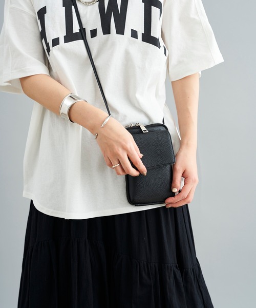 DouDou（ドゥドゥ）の「機能ミニポシェット（トートバッグ・レディース・ブラック/ブラウン/ライトベージュ・FREE）」の11枚目の写真