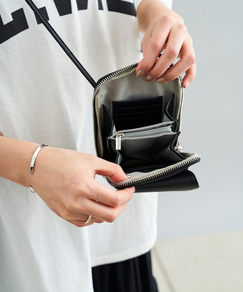 DouDou（ドゥドゥ）の「機能ミニポシェット（トートバッグ・レディース・ブラック/ブラウン/ライトベージュ・FREE）」の22枚目の写真