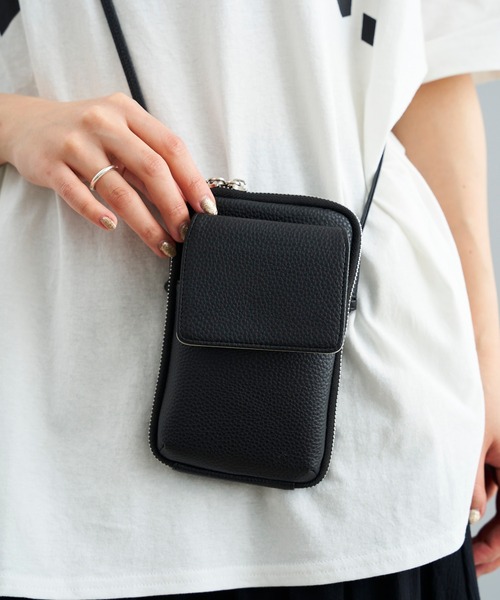 DouDou（ドゥドゥ）の「機能ミニポシェット（トートバッグ・レディース・ブラック/ブラウン/ライトベージュ・FREE）」の10枚目の写真