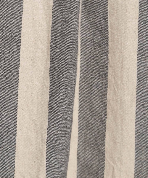ichi(イチ)の「【ichi(イチ)】ストライプ柄スカート(スカート・レディース・ナチュラル/チャコール・FREE)」の5枚目の写真