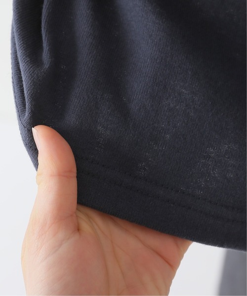 JOINT WORKS（ジョイントワークス）の「J-ヘビーオンスビッグTシャツ（Tシャツ/カットソー・レディース・ホワイト/ピンク/スミクロ・FREE）」の5枚目の写真