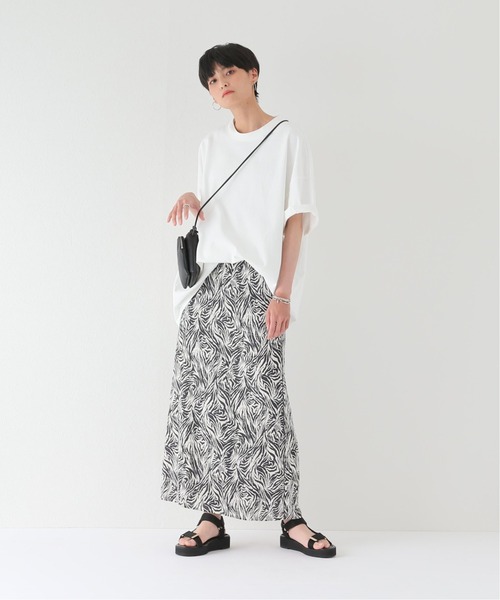 JOINT WORKS（ジョイントワークス）の「J-ヘビーオンスビッグTシャツ（Tシャツ/カットソー・レディース・ホワイト/ピンク/スミクロ・FREE）」の15枚目の写真