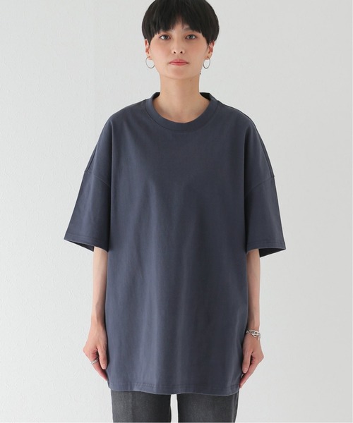 JOINT WORKS（ジョイントワークス）の「J-ヘビーオンスビッグTシャツ（Tシャツ/カットソー・レディース・ホワイト/ピンク/スミクロ・FREE）」の19枚目の写真