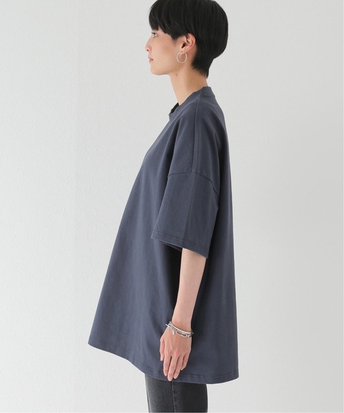 JOINT WORKS（ジョイントワークス）の「J-ヘビーオンスビッグTシャツ（Tシャツ/カットソー・レディース・ホワイト/ピンク/スミクロ・FREE）」の20枚目の写真