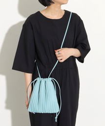 Factor= | プリーツ巾着ショルダーバッグ(トートバッグ)