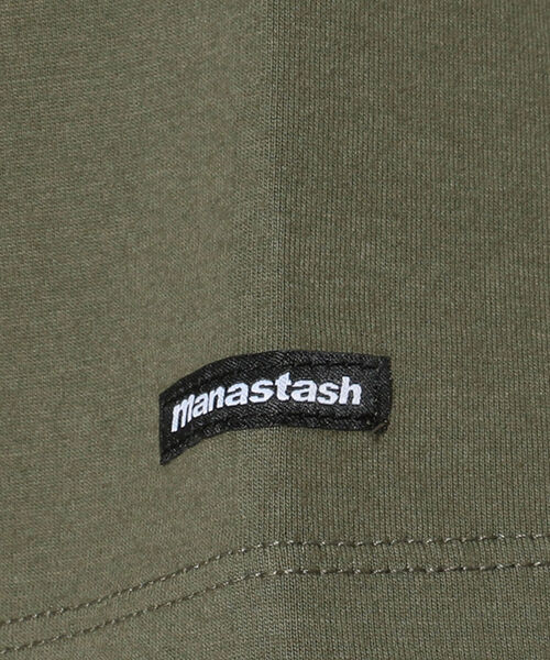 MANASTASH(マナスタッシュ)の「MANASTASH/マナスタッシュ SHELTEC BIG TEE シェルテックビッグティー(Tシャツ/カットソー・レディース・ベージュ/その他/ホワイト/ブラック/カーキ・FREE)」の11枚目の写真