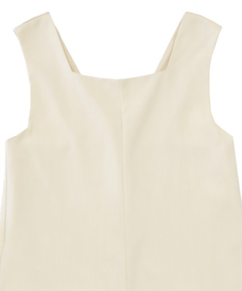 select MOCA（セレクトモカ）の「スクエアネックポーラオールインワン（つなぎ/オールインワン・レディース・ブラック/ベージュ/アイボリー・FREE）」の15枚目の写真