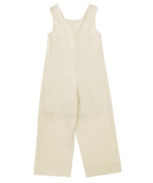 select MOCA（セレクトモカ）の「スクエアネックポーラオールインワン（つなぎ/オールインワン・レディース・ブラック/ベージュ/アイボリー・FREE）」の10枚目の写真