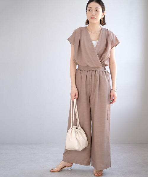 ＡＮＤＪ（アンドジェイ）の「巾着ショルダーバッグ（ショルダーバッグ・レディース・ブラック/アイボリー/その他・M）」の9枚目の写真