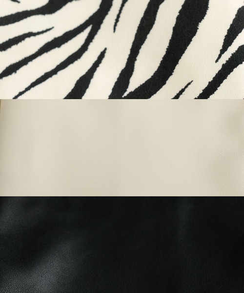 ＡＮＤＪ（アンドジェイ）の「巾着ショルダーバッグ（ショルダーバッグ・レディース・ブラック/アイボリー/その他・M）」の7枚目の写真