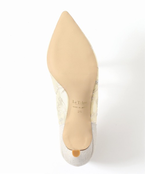 LE TALON（ルタロン）の「5cmハーバルシシュウパンプス（パンプス・レディース・カーキ/アイボリー/ベージュ・23.5cm/24.5cm/25cm/24cm/22.5cm/23cm/22cm）」の9枚目の写真