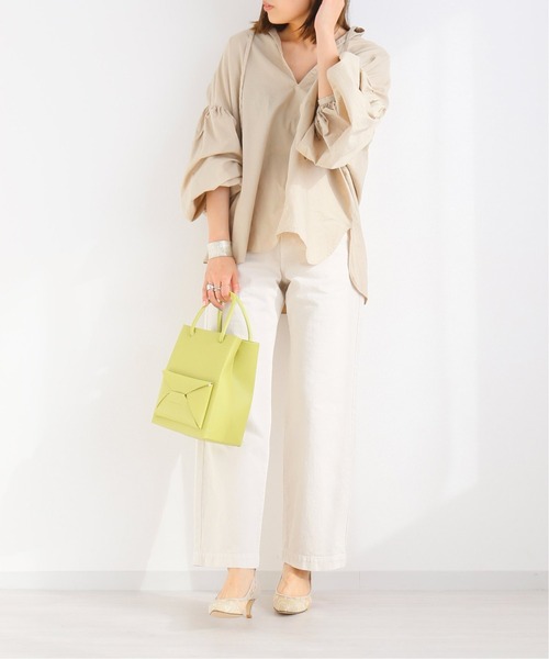 LE TALON（ルタロン）の「5cmハーバルシシュウパンプス（パンプス・レディース・カーキ/アイボリー/ベージュ・23.5cm/24.5cm/25cm/24cm/22.5cm/23cm/22cm）」の15枚目の写真