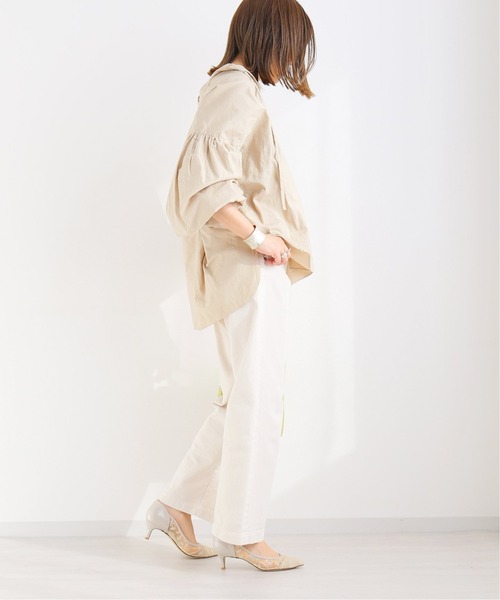 LE TALON（ルタロン）の「5cmハーバルシシュウパンプス（パンプス・レディース・カーキ/アイボリー/ベージュ・23.5cm/24.5cm/25cm/24cm/22.5cm/23cm/22cm）」の16枚目の写真