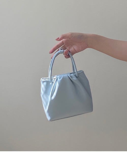 yuue' ( wear )(ユーイ)の「2way コンパクトショルダーバッグ / ハンドバッグ(ショルダーバッグ・レディース・オフホワイト/ライトブルー・FREE)」の5枚目の写真