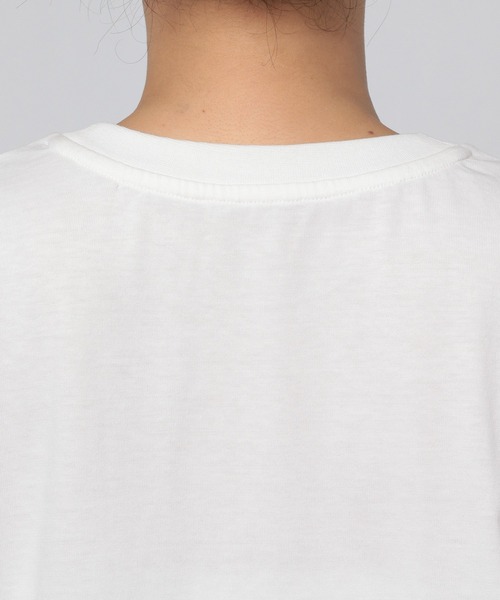 GLOBAL WORK(グローバルワーク)の「リラックス美人プリントフレンチスリーブ/949678(Tシャツ/カットソー・レディース・ブラック/ホワイト/マスタード/ベージュ・LARGE/MEDIUM)」の15枚目の写真