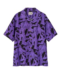 KISS 総柄シャツ　ヒステリックグラマー KISS 総柄シャツ ヒステリックグラマー KISS 総柄シャツ