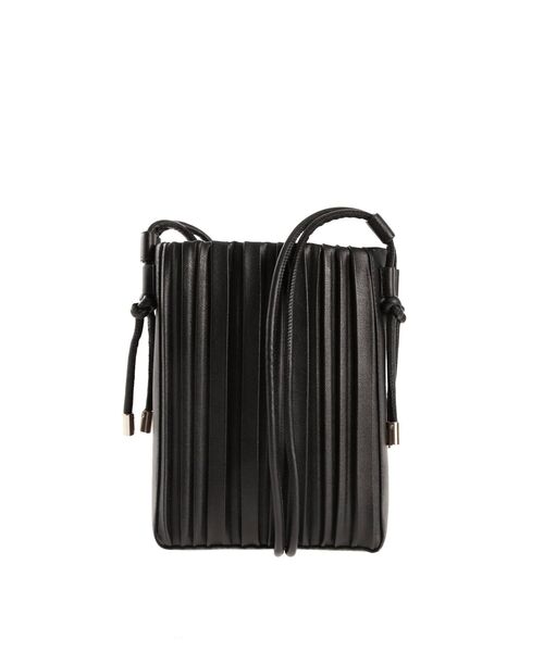 MERCURYDUO（マーキュリーデュオ）の「プリーツミニポシェット（ハンドバッグ・レディース・ブラック/アイボリー・FREE）」の9枚目の写真