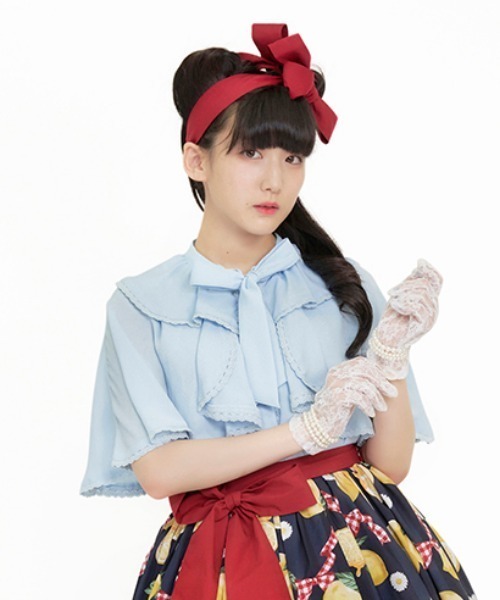 axes femme（アクシーズファム）の「ケープ風ノースリブラウス（シャツ