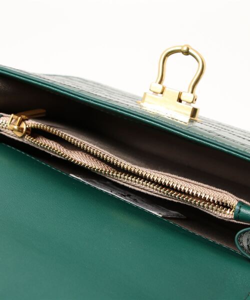 Three Four Time（ｽﾘｰﾌｫｰﾀｲﾑ）の「クラシカルショルダー（ショルダーバッグ・レディース・ブルー/ホワイト/ブラック/キャメル/グリーン・FREE）」の12枚目の写真