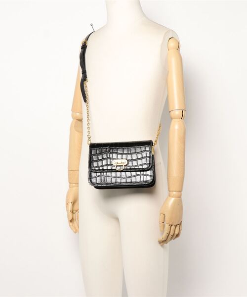 Three Four Time（ｽﾘｰﾌｫｰﾀｲﾑ）の「クラシカルショルダー（ショルダーバッグ・レディース・ブルー/ホワイト/ブラック/キャメル/グリーン・FREE）」の10枚目の写真